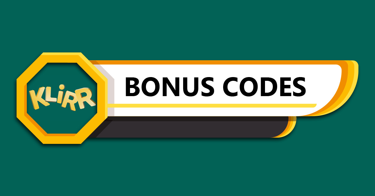Klirr Bonus Codes