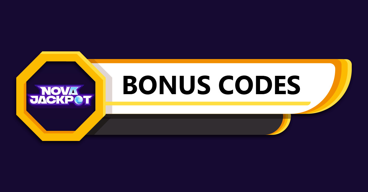 NovaJackpot Bonus Codes